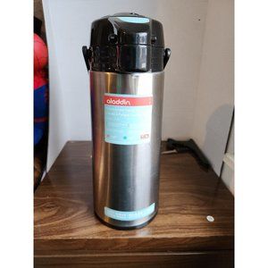Aladdin Glass-Lined Hot Cold Stainless Steel Vacuum Insulated Pump Pot Thermos
